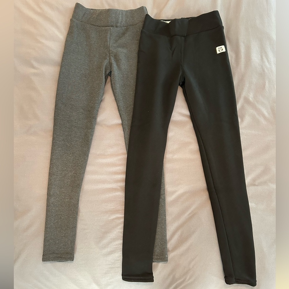 Fuzzy Leggings - 2 Pack - image 1
